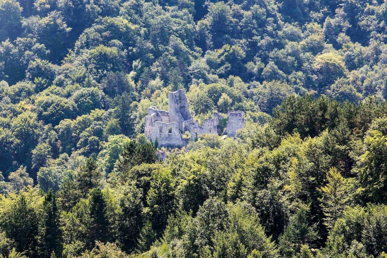 Vila Zagreb - Samobor, Croatia Castle View House Exteriér fotografie