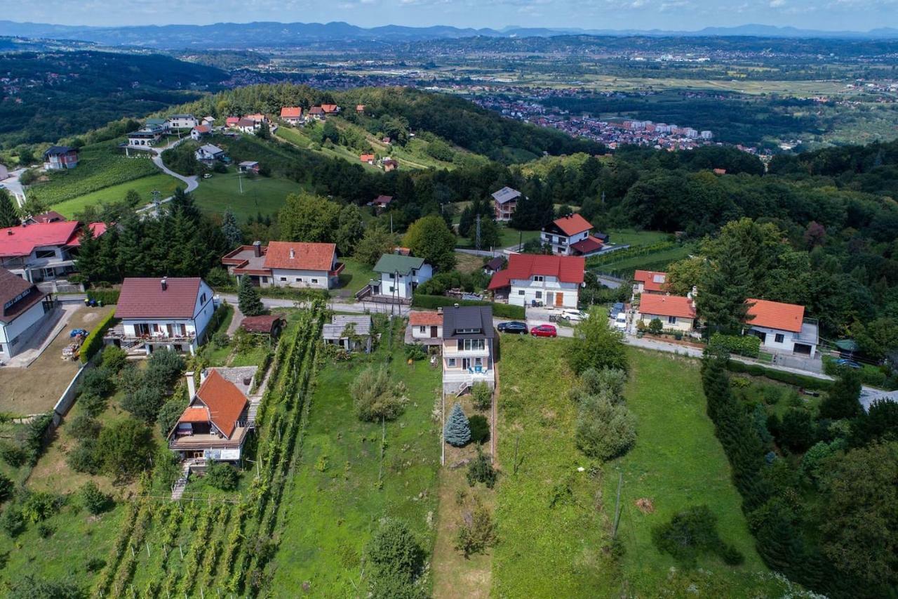 Vila Zagreb - Samobor, Croatia Castle View House Exteriér fotografie